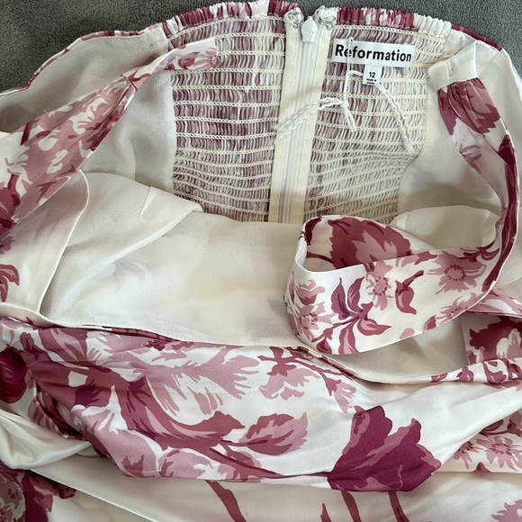 REFORMATION
Women's Earl Silk Floral maxi dress Christa - Picture 4 of 9